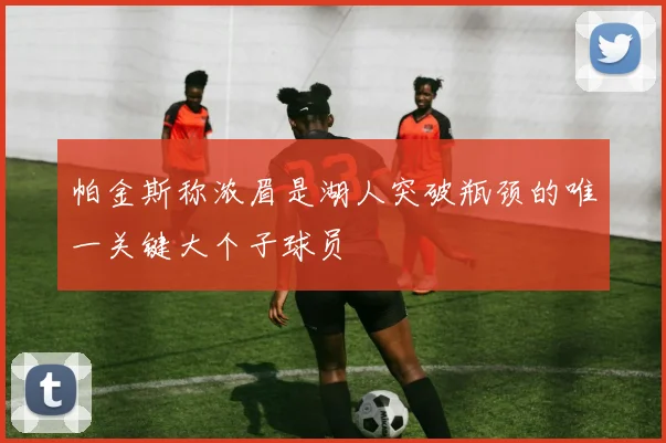 帕金斯称浓眉是湖人突破瓶颈的唯一关键大个子球员